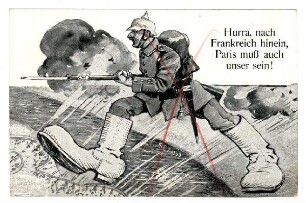 Nr. 9: Hurra, nach Frankreich hinein, ... (Mayer) (verboten)
