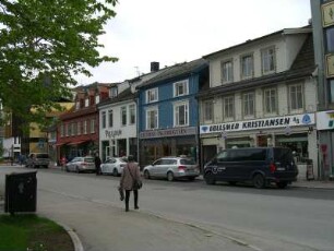 Tromsö: Straßenzug "Kirkegata"