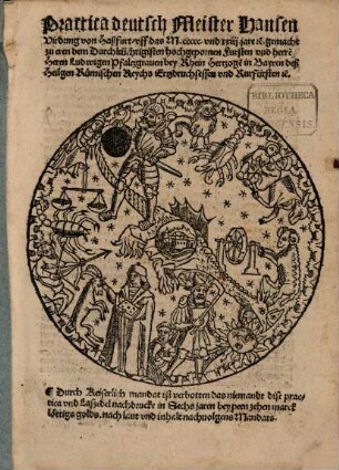 Practica deutsch uff das 1523. jare