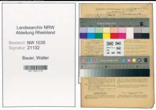 Entnazifizierung Walter Bauer , geb. 14.06.1892 (Steiger)