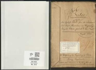 Hauptetat für die Domänen- und Forstrevenuen für 1820-1822