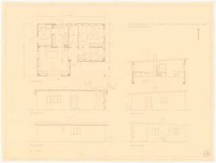 Hausgarten: Grundriss 1:100