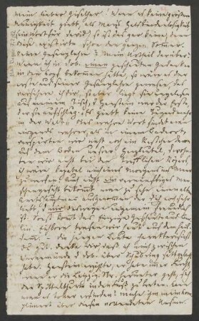 Brief an Felix Mendelssohn Bartholdy : [Juni 1826]