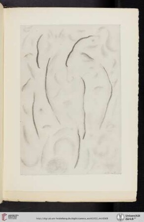 [A. [Abraham] Walkowitz, VI. From Life to Life: No. I, collotype reproduction of drawing made by F. Bruckmann Verlag, Munich]