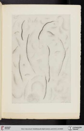 [A. [Abraham] Walkowitz, VI. From Life to Life: No. I, collotype reproduction of drawing made by F. Bruckmann Verlag, Munich]