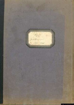 Geburts- bzw. Taufregister Aegidii 1701-1750