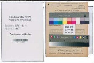 Entnazifizierung Wilhelm Doehmen , geb. 14.04.1896 (Kreissaeger)