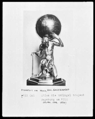 Atlas, die Erdkugel tragend