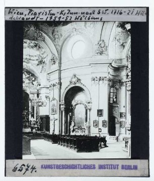 Wien, Piaristenkirche Maria Treu : Innenansicht