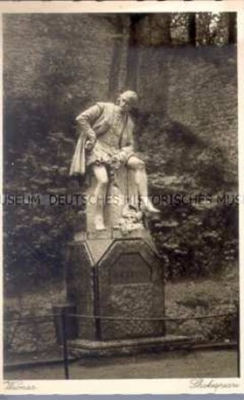 Das Shakespeare-Denkmal in Weimar