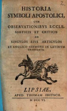 Historia Symboli Apostolici