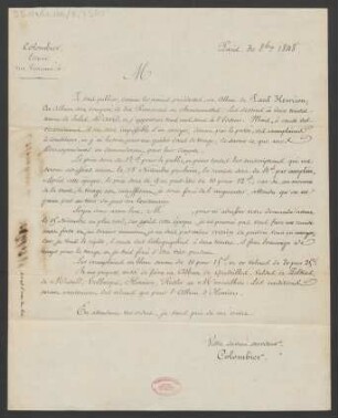 Brief an B. Schott's Söhne : 30.10.1848