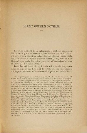Contributo allo studio della novella francese del XV. e XVI. secolo considerata specialmente nelle sue attinenze con la letteratura italiana