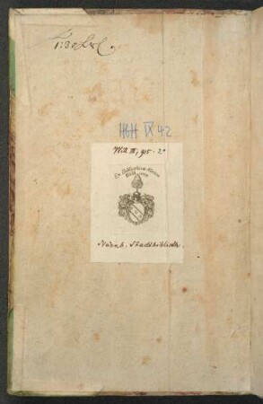 Will, Georg Andreas / Exlibris / Wappen