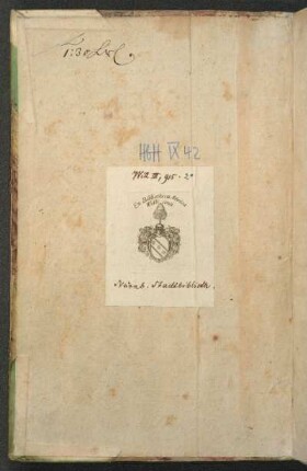 Will, Georg Andreas / Exlibris / Wappen