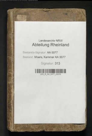 Pachtanschlag der Rentei pro 1790-1796