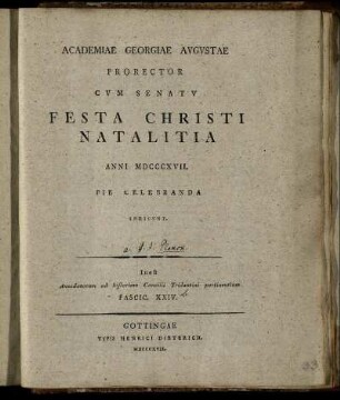 24[,2]: Anecdotorum ad historiam Concilii Tridentini pertinentium. Fascic. XXIV