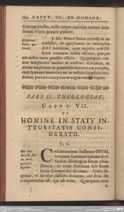 Pars II. Theologiae