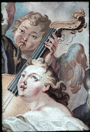 Singende und musizierende Engel