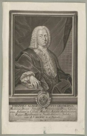 Bildnis des Iohannes Albertvs Gesnervs