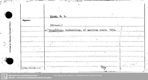 Brown, R. L.