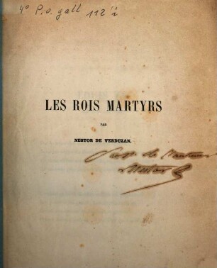 Le rois martyrs