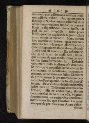 Caput II. De Refutatione Sacrificii Missatici.