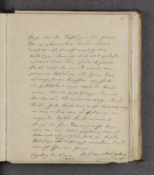 ... von Maldeghem. – Augsburg, 08.03.1845