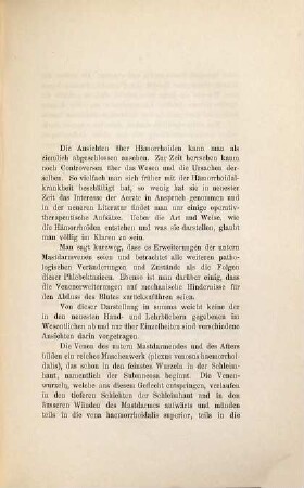 Beitrag zur pathologischen Anatomie der Haemorrhoiden : Inaugural-Dissertation