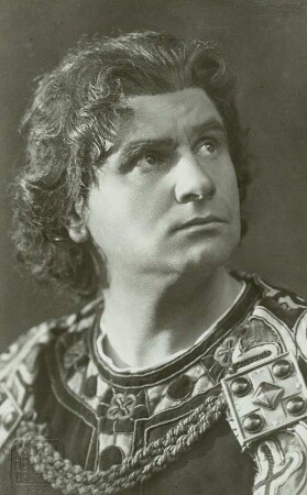 Der Kammersänger Curt Taucher in "Tannhäuser" von Richard Wagner