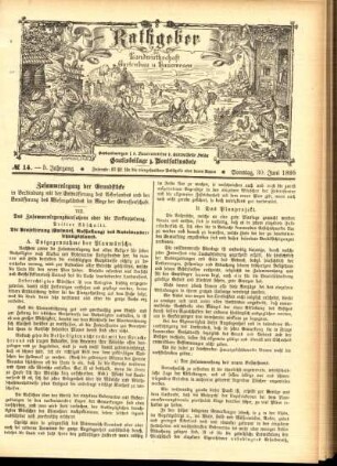 Ausgabe vom Sonntag, den 30. Juni 1895.