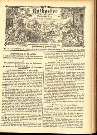 Ausgabe vom Sonntag, den 30. Juni 1895.