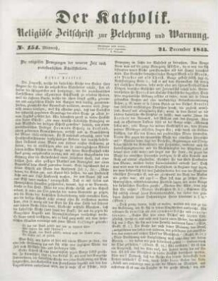 713-716 Die religiösen Bewegungen der neueren Zeit nach protestantischen Schriftstellern : erster Artikel