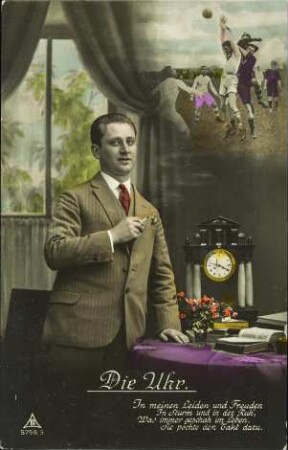 Die Uhr. - In meinen Leiden und Freuden [...]