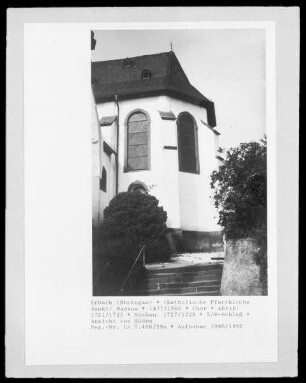 Katholische Pfarrkirche Sankt Markus — Chor