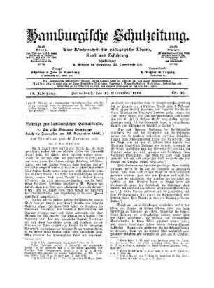 Beiträge zur hamburgischen Heimatkunde : 7. Die erste Besetzung Hamburgs durch die Franzosen am 19. November 1806
