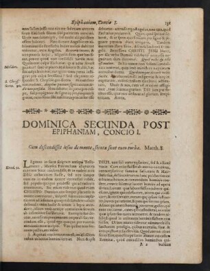 Dominica Secunda Post Epiphaniam