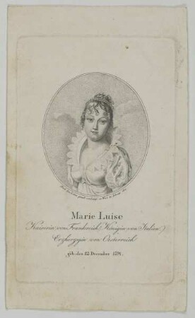 Bildnis der Marie Luise, Kaiserin von Frankreich