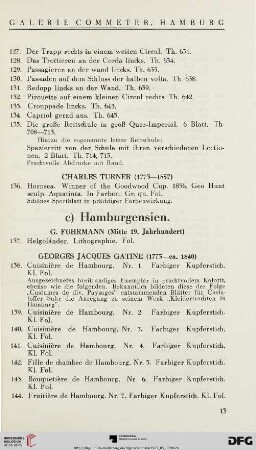 c) Hamburgensien (Nr. 137-216)