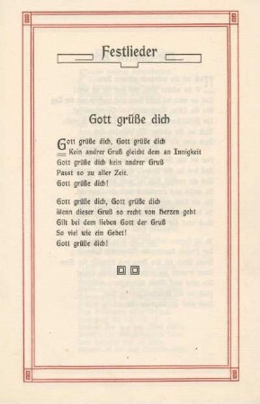 Festlieder
