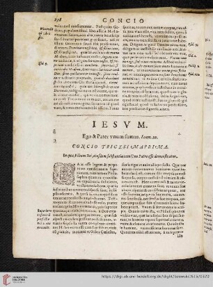 Iesum. Concino Trigesimaprima