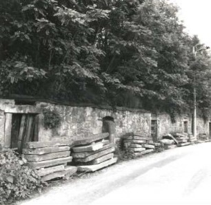 Colditz, Rochlitzer Straße. Bergkelleranlage