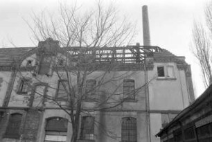 Dachstuhlbrand im Hinterhaus des Gebäudes Luisenstraße 24