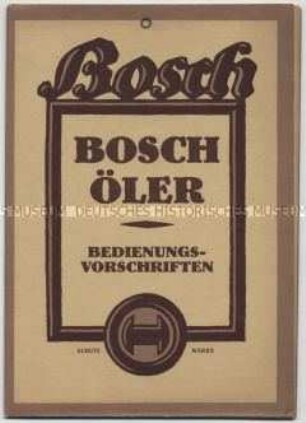 Öler - Bedienungsvorschriften