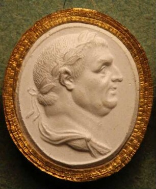 Profilbildnis des Vitellius (Daktyliothek, Zweites Historisches Tausend)