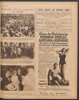 Celebración del 114°. aniversario de Tandil