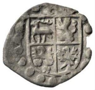Fundmünze, Pfennig (einseitig), o. J. (1535-1574)