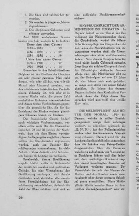 DIE MELDEPFLICHT ALS HÜTER DER MORAL.