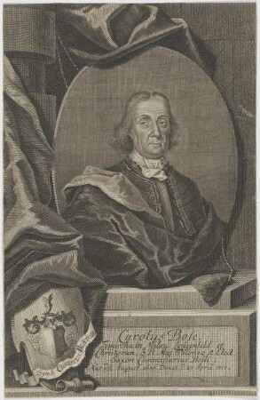 Bildnis des Carolus Bose