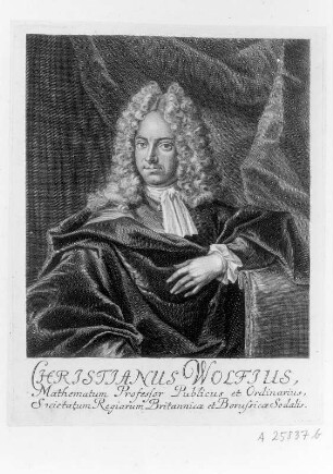Bildnis Christian von Wolff